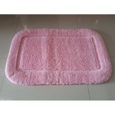 Коврик для ван. комн. “Lux Border” ПЛЮШ 50*80 Pink