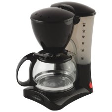 Кофеварка HOMESTAR HS-2021 черная, 550Вт, 0,6л