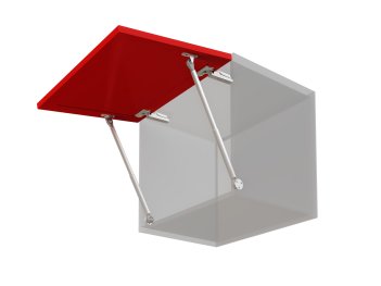 Кронштейн газовый с фиксацией положения, 80N Boyard