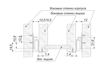 Направляющие роликовые 500мм белые Boyard
