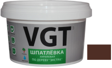Шпатлевка дер 0,3кг ЭКСТРА ВГТ (махагон)