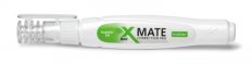Ручка-корректор Hatber X-Mate 8ml с пластик.наконечником с колпачком и клипом в прозрачном ПВХ-бокс