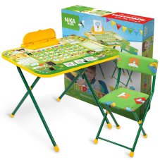 Детский комплект Nika kids "Первоклашка" (стол-парта+пен+стул мягк) NK-75/2