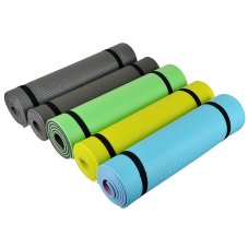 Коврик для йоги 140x50 (+/- 1%) x0,6см пенополиэтилен, 5 цветов