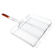 Решетка-гриль хром., 35х43х7см GRILLBOOM