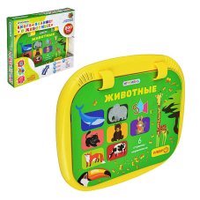 Книга-планшет, звук, 3ААА, ABS, 19х23х3,2см, 2 дизайна ИГРОЛЕНД BY