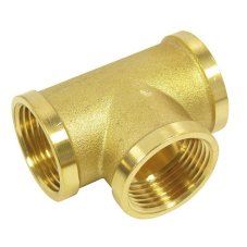 Тройник перех.(вн/вн/вн) 3/4"х3/4"х1/2" ( латунь)