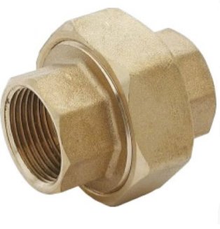 Американка (прям.) (вн./вн.) 1/2&quot; ( латунь)