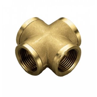 Крестовина 1/2&quot; ( латунь)