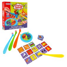 Настольная игра для веселой компании, PP, PS, PE, стекло, песок, картон, 22х22х4см, 3 диз ИГРОЛЕНД