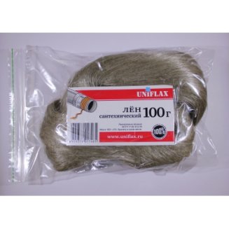 Лен сантехнический 100гр//UNIFLAX