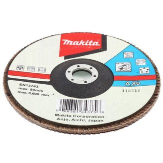 Диск шлиф лепестковый 115х22 А 60 Makita D-27040