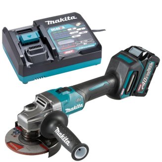 Углошлифмашина акк. Makita XGT GA005GZ 125мм (в подарок акк.191В26-6 и з/у 191Е10-9)