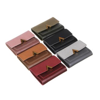 Кошелек женский с отд. для карт и купюр, ПВХ, 11,5х8,5см, 6 цв., КК21-07 ЮL