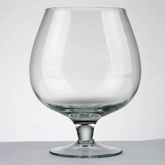 Ваза-бокал, 1,0 л., 100/2-гладь, гор.отр. 6205 6184