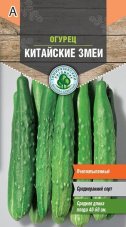 Семена огурец Китайские змеи пчел. Плетистый 0,2г Тимирязевский питомник