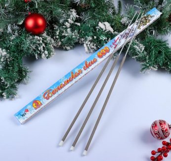 Бенгальские огни, 60 см, 3 штуки, &quot;Новогодние&quot; 5398041