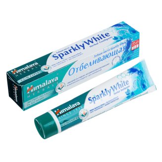 Зубная паста Himalaya Herbals Sparkly White отбеливающая 75 мл