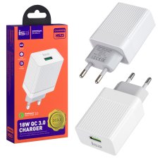 СЗУ USB HS23 Quick Charge 3.0 18 Вт ISA (гарантия 2 недели)