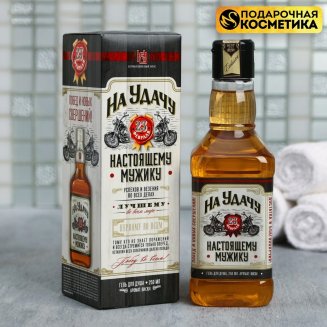Гель для душа виски &quot;На удачу&quot; 250 мл аромат виски 4601709