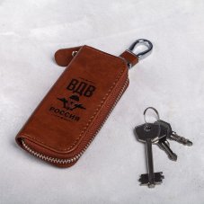 Ключница из кожи \"ВДВ Россия\"