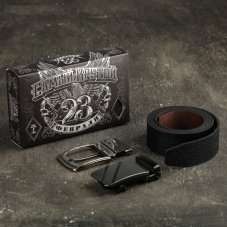 Ремень мужской со сменной пряжкой "Самый крутой" 4484773