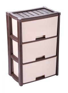 Комод &quot;Колорит&quot; 3-х секцион. (венге) (475х300х710мм)