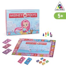 Экономическая игра для девочек "Money Polys. Город мечты", 5+ 1461723