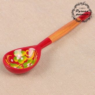 Ложка «Краснушка», чайная, хохлома, микс 2454990
