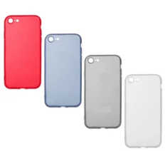 Чехол подходит для iPhone SE Силикон (2020) цветной с логотипом