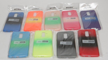 Чехол Samsung A6 Plus (2018) TPU разноцветные