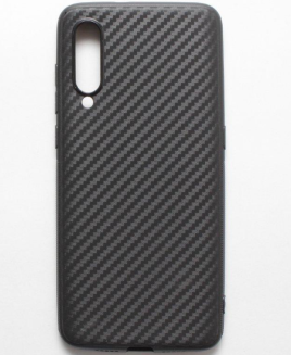 Чехол Xiaomi Mi 9 карбон TPU