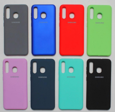 Чехол Samsung A30 цветной TPU