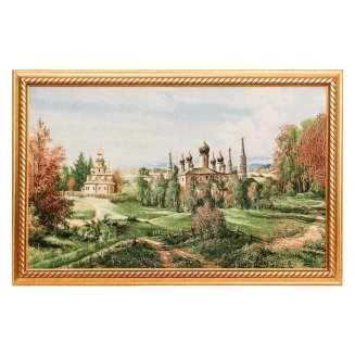Картина из гобелена &quot;Церквушки&quot; W067-40х80