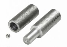 Петля гаражная с шаром d 28х120