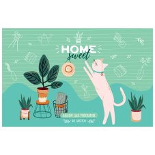 Альбом для рисования 40л., А4, на скрепке ArtSpace "Рисунки. Sweet cat"