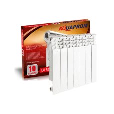 Радиатор биметаллический Aquaprom 500*80 6сек