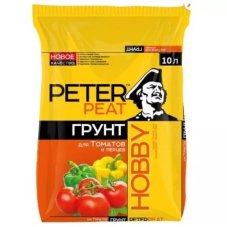 Грунт Для томатов и перцев 10 л ХОББИ