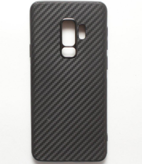 Чехол Samsung S9 Plus карбон TPU