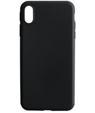 Чехол подходит для iPhone XS MAX matte 1.3 mm 9006 черный