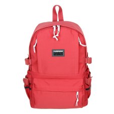 Рюкзак подростковый 45x30,5x13см, 1 отд., 6 карм., бок.утяжки, радуж.вставки, ПЭ, персик. ClipStudio