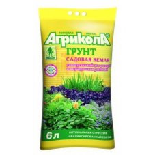 Грунт универсальный садовая земля 6л. пакет Агрикола 58-070