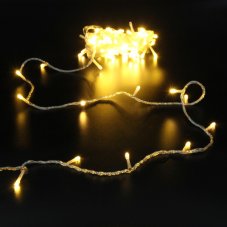Гирлянда для дома \"Мерцание Premium\" 9,5 м 100 ламп LED прозр провод,1 реж.,IP-40, Теплый белый (воз