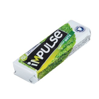 Жевательная резинка Impulse, без сахара, 14 г, 3 вида: мята / арбуз / фрукты