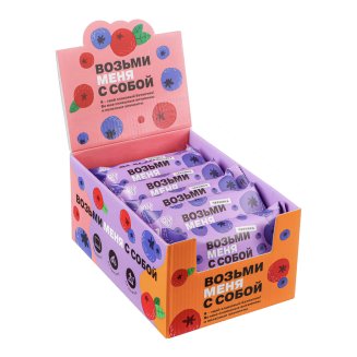 Многозлаковый батончик-мюсли \&quot;Возьми с собой\&quot;, черника, 55 гр BY