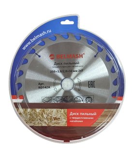 Диск пильный BELMASH 250х3,0/2,0х32/30; 24Т