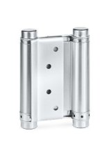Петля пружинная двусторонняя DAH-103(Satin) Серебро (Никель) 1 шт
