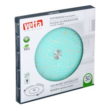 Тортовница вращающаяся, d30см, стекло VETTA Стиль