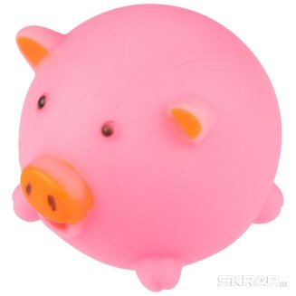 Игрушка-пищалка для животных Свинка