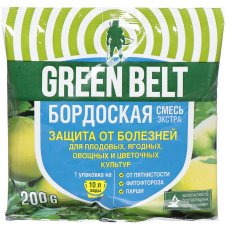 Бордоская смесь 200гр. (защита от болезней-пятнистости, парши, курчавости) пакет Грин Бэлт 01-526